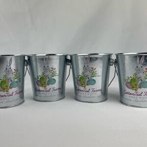 Easter Buckets - Set of 4 Cottontail Farms Bunny